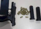 Homem foragido da Justiça é preso com arma de fogo no centro de Jacobina