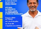 Várzea Nova: Prefeitura lança REFIS 2026 com descontos em juros e multas para regularização de débitos